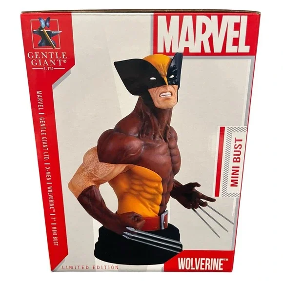 2012 Gentle Giant X-Men Wolverine Mini Bust Limited Edition 7” Figure - Picture 4 of 11